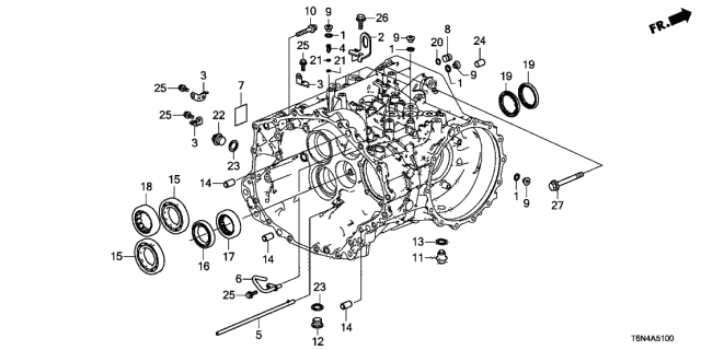 OIL SEAL, 48X64X6 (9120158HA01)