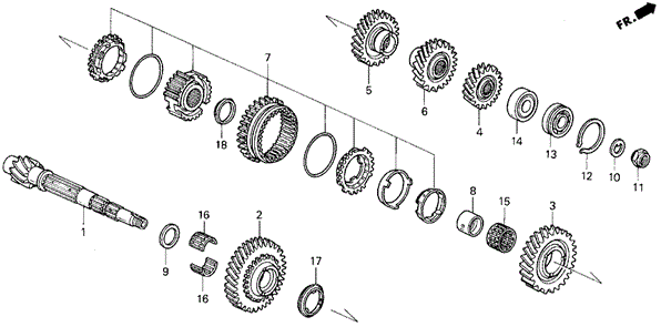 DAMPER, FRICTION (91212P21008)