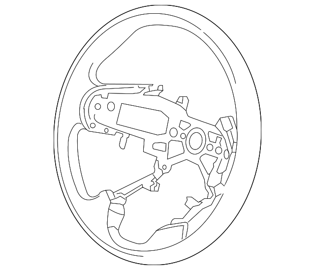 Рульове колесо (78501T2AU51ZA)