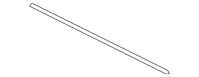 Накладка склоочисника гумова, 350mm (76622TZ5A01)