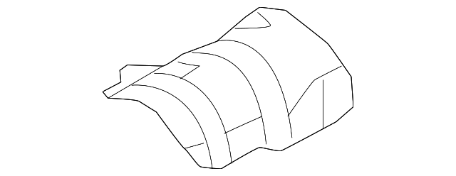 Теплозахисний кожух вихлопної труби (74603TF0J50)