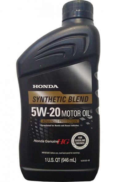 Олива моторна Honda 5W-20 Synthetic Blend SP GF-6 0,946л (087989132)
