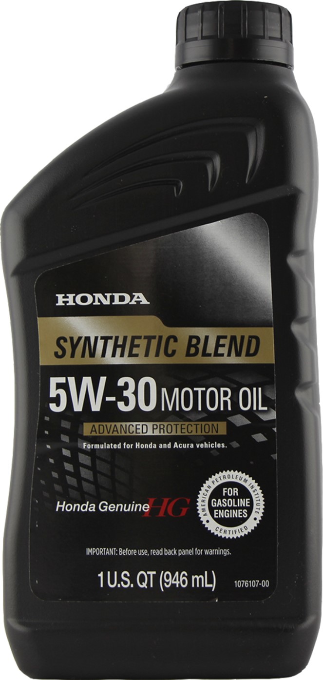 Олива моторна Honda 5W-30 Synthetic Blend 0,946 л (087989134)