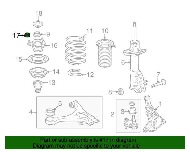 Колісна гайка Honda (90304S10024)